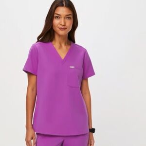 Figs Purple Jolt Catarina top